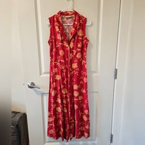 Vintage Sleeveless Dress By Island Sport